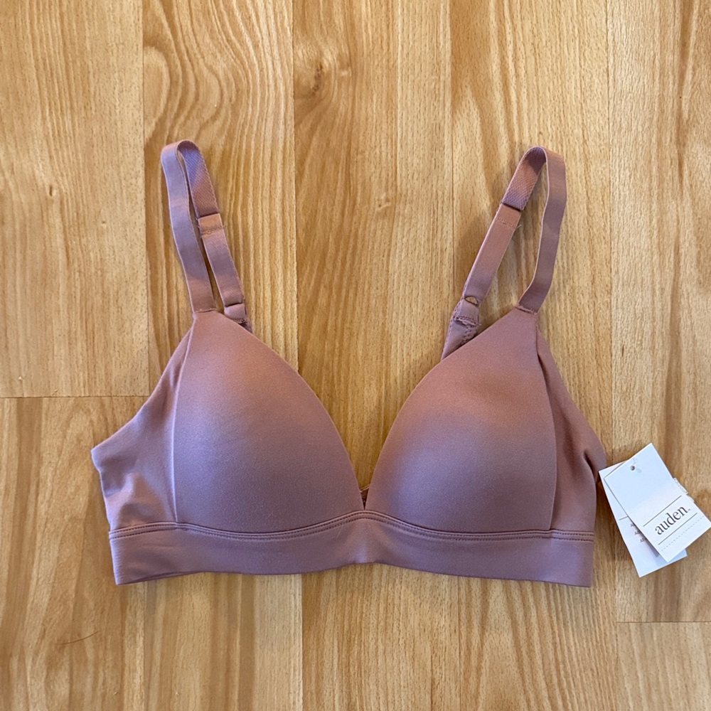 Auden Dusty Rose Wireless Bra